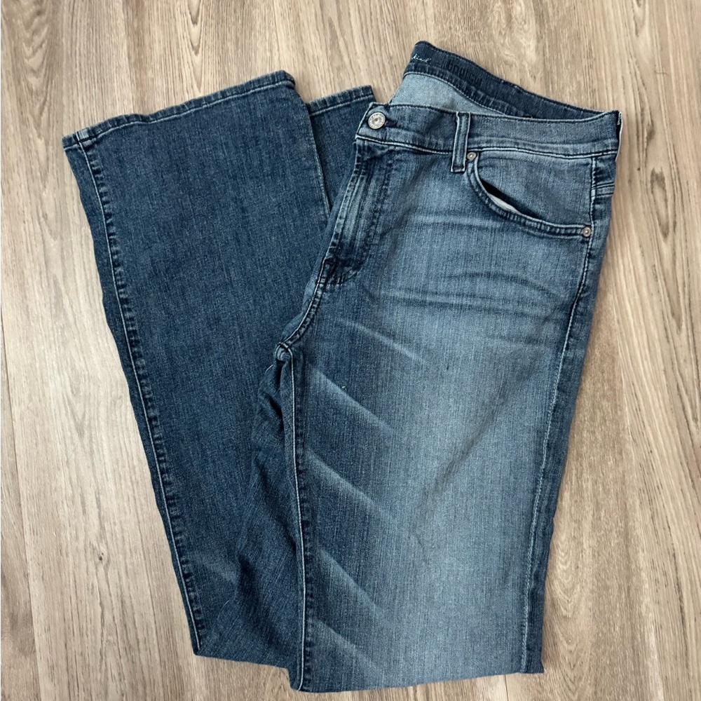 7 For All Mankind Dark Blue Jeans